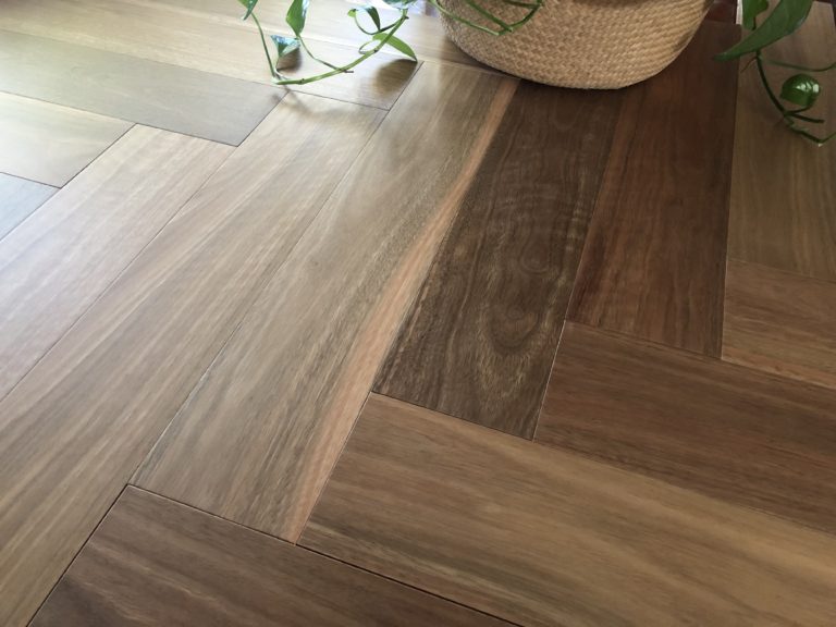 Australian Native Herringbone - Spotted Gum